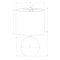 Monarch Specialties Lighting, 20 in.H, Table Lamp, Beige Concrete, Beige Shade, Contemporary I 9718 - alternate 2